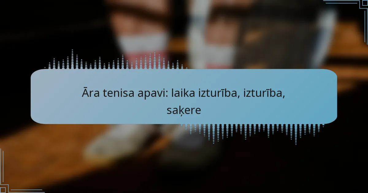 Āra tenisa apavi: laika izturība, izturība, saķere
