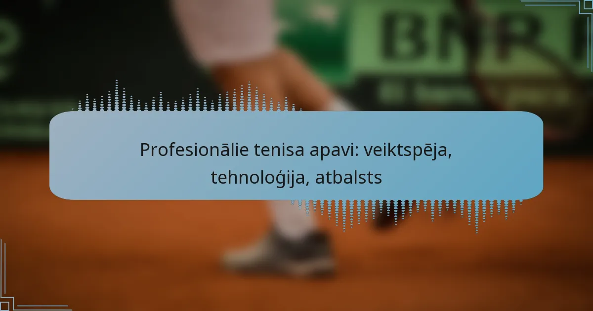 Profesionālie tenisa apavi: veiktspēja, tehnoloģija, atbalsts